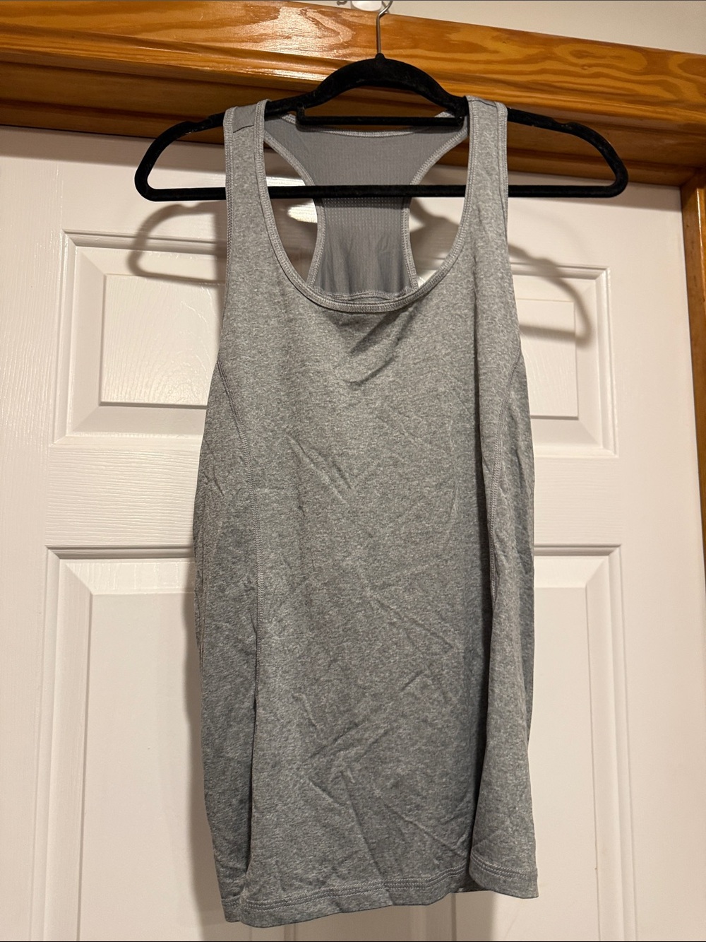 Danskin Heather Gray Racerback Tank Top